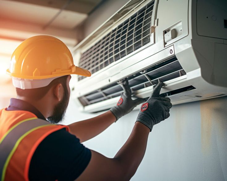 Lakeside HVAC Repair & install technicians at work in Lakeside
